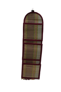 Wall Pocket Mk Red & White 10×32 Inch